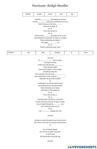 Hurricane- Bridgit Mendler