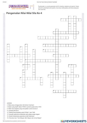 Pengamalan Nilai-Nilai Sila Ke-4