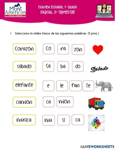 Evaluación español