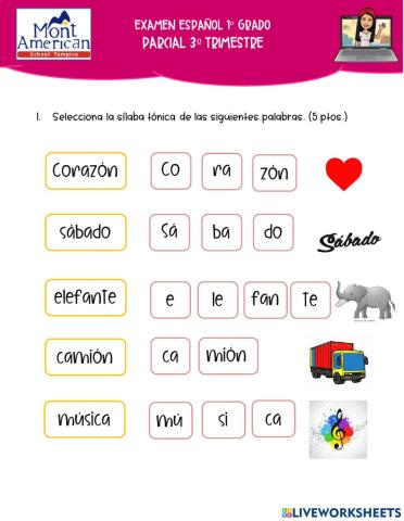 Evaluación español