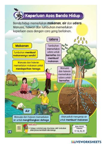 LATIHAN SAINS TAHUN 1 PDPR 13 JUN 2021