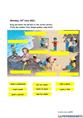 Year 2 Unit 9 At The Beach