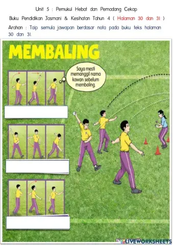 Pendidikan Jasmani Tahun 4