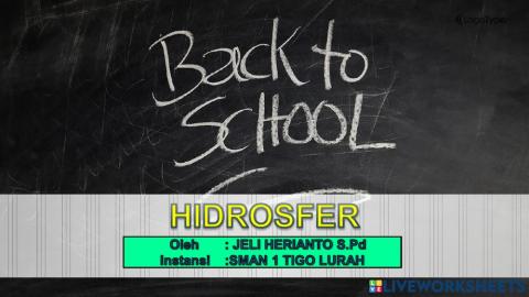 Latihan soal hidrologi