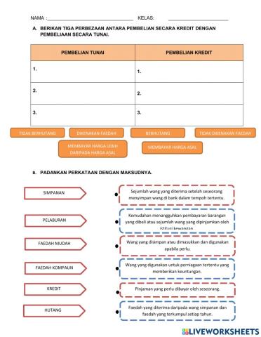 Celik kewangan tahun 5