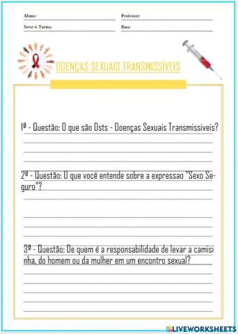 INTRODUÇÃO - DOENÇAS SEXUAIS TRANSMISSÍVEIS