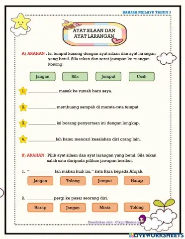 Ayat Silaan dan Ayat Larangan