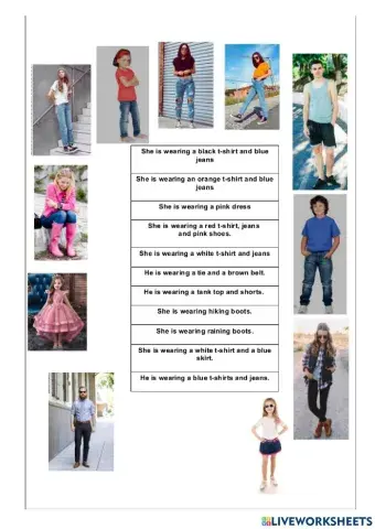 What are they wearing?