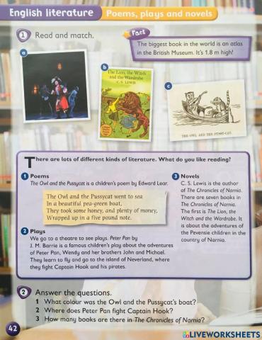 Unit 4 - English literature