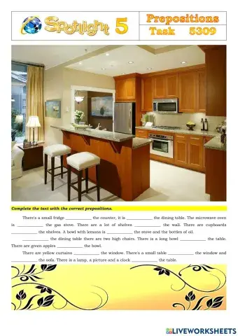 Spotlight 5 Task 5309