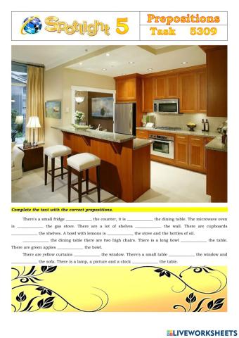 Spotlight 5 Task 5309