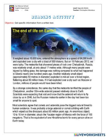 Reading The End of Life...