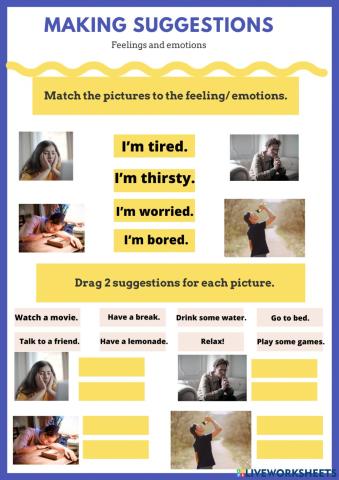 Imperative - feelings and emotions