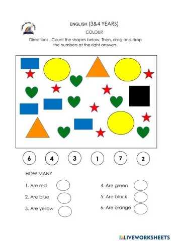 3 & 4 Years: English (Colour)