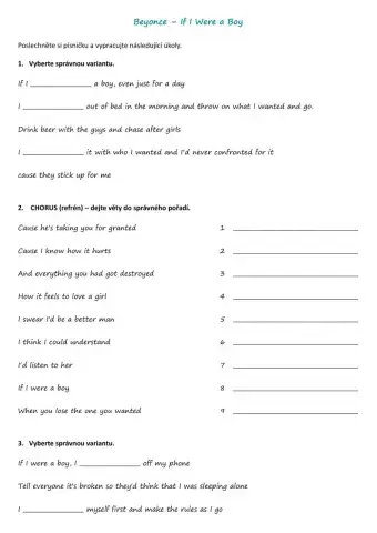 Beyonce - If I Were a Boy