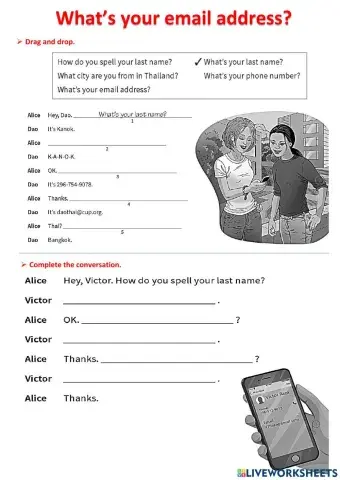 Wha's your email address