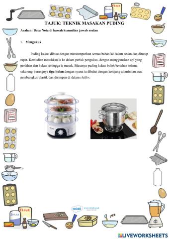Teknik masakan puding