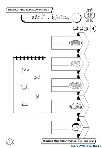 Bahasa Arab tahun 5 Unit 2
