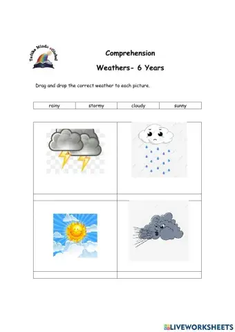 6 Years: Science (Weather 1)