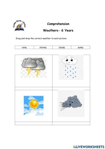 6 Years: Science (Weather 1)