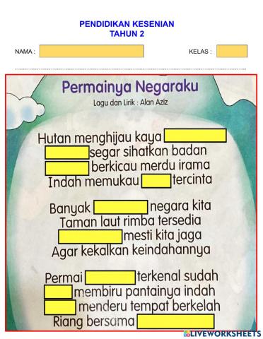 Pendidikan kesenian - psv