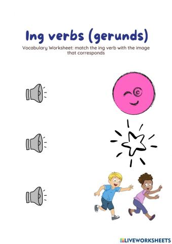 Ing verbs