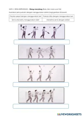 PJ Tahun 4 Unit 4 Silang-menyilang