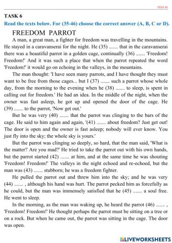 ZNO 20 TESTS - Test 5-6