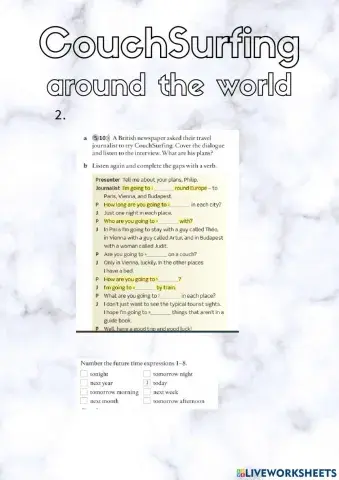 Couching around the world