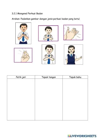 Perkusi Badan Tahun 1