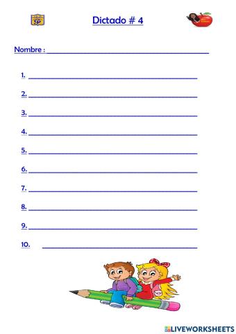Dictado 4