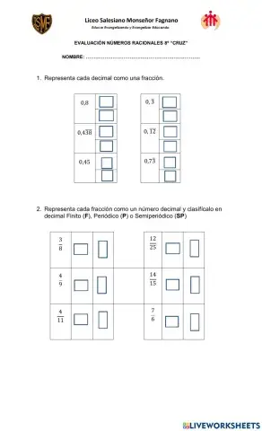 Operatoria de racionales