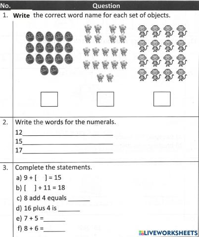 Math Assessment
