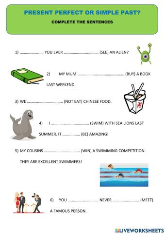 Present Perfect vs Simple Past