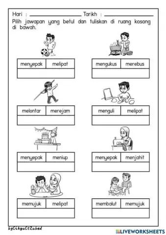 Kata Kerja BM Tahun 1