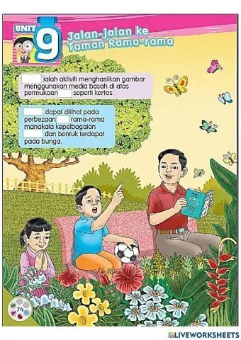 PSV Tahun 2: Jalan-Jalan Ke Taman Rama-Rama