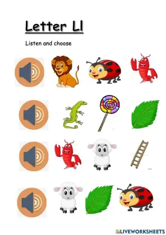 Letter Ll-Listening