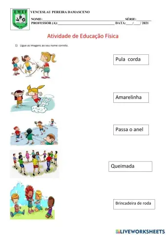 Jogos e brincadeiras populares