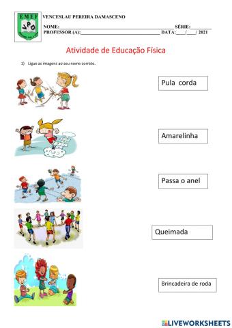 Jogos e brincadeiras populares