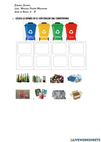 Acciones para evitar la contaminación