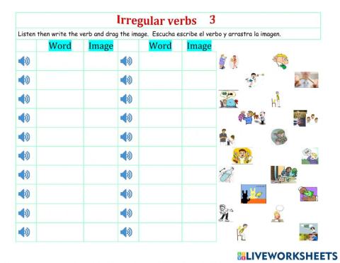 Irregular Verbs 3