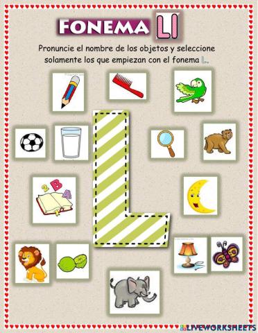 Fonema Ll