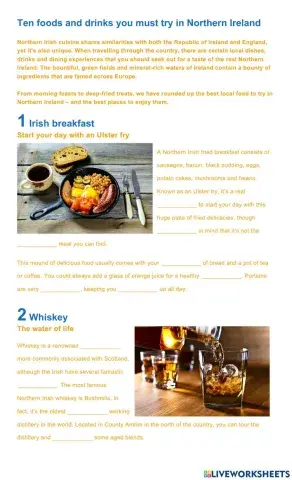 Ten foods and drinks you must try in Northern Ireland