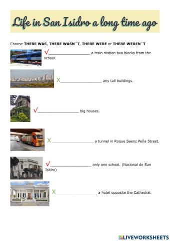 Life in San Isidro a long time ago