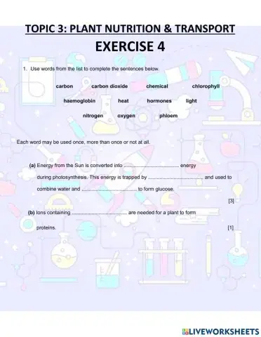 Plant NUtrition and Transport