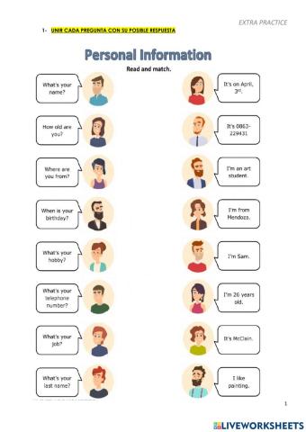To be. Possessive adjectives. Shapes. Personal pronouns