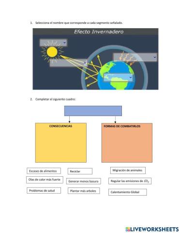 Cambios climáticos
