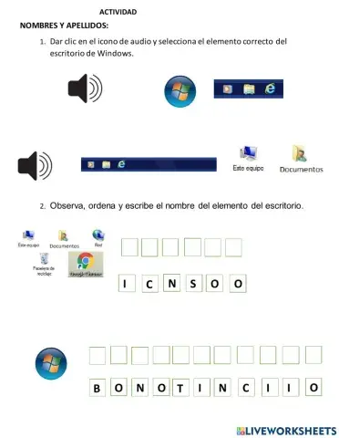 Escritorio de windows