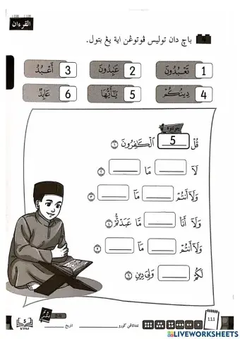 Al Quran :Membaca Surah Al Kafirun