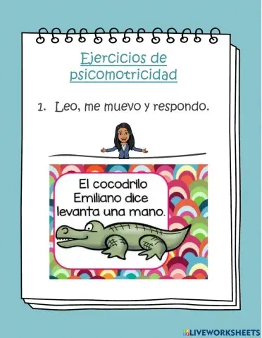 Ejercicios de psicomotricidad